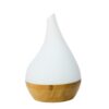 XBrand Bamboo/Glass Aromatherapy Essential Oil Diffuser & Color Changing Mist Humidifier, 10 Inch Tall, Brown & White 43 61wYRHN16IL