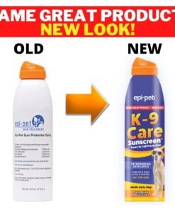 Alternative view of Epi-Pet K-9 Care Sunscreen, Paws to Tail Protection, Prevents Sunburns on Dogs and Horses, Sun Protector Spray, SPF 30+, Non-Greasy/Oily Solution – 3.5 oz