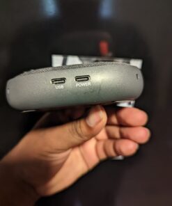 AIRHUG Bluetooth Speakerphone,Conference Speaker with Microphone,6 metes HD Voice Pick Up,Advanced Noise Reduction Algorithm,USB-C Plug & Play,Compatible with Zoom,MS Team,Skype 39 61wa5AaL5jL