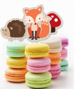 Big Dot of Happiness Woodland Creatures - DIY Shaped Baby Shower or Birthday Party Cut-Outs - 24 Count 29 61wbFnHaBAL
