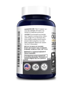 NusaPure Olive Leaf Extract (Non-GMO) 25,000mg - 20% Oleuropein - Vegetarian - Super Strength - No Oil 11 61wc7UY39XL