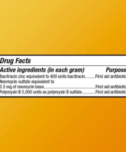 Amazon Basic Care First Aid Antibiotic Ointment, 2 Ounce 2 Ounce (Pack of 1) 14 61wcb9aOkLL