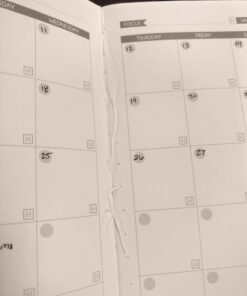 Panda Planner Undated Daily Planner - 90 Day Organization - Goals, Gratitude & Focus - Bonus Weekly & Monthly Agenda - Black - Hardcover Classic 64 61wcjocqXL