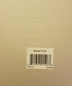 Fat Daddio's Anodized Aluminum Round Cake Pan, 7 x 2 Inch, Silver 1 Count (Pack of 1) 2" Depth 21 61wcxuBILzL