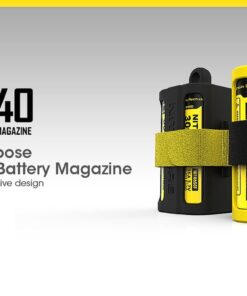 EdisonBright Nitecore D4 Digital Smart Battery Charger for Li-ion Ni-MH Ni-CD with 12V DC Car Adapter, NBM40 18650 Battery Magazine Battery Carry Case 18 61wdDrXOx8L