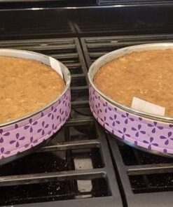 Wilton Bake-Even Cake Pan Strips - Use Cake Strips on Baking Pans for Evenly Baked Cakes, 6-Piece Set, (2) 35 x 1.5-Inch, (2) 25 x 1.5-Inch and (2) 10 x 1.5-Inch 6-Pc. 41 61weG34MvlL