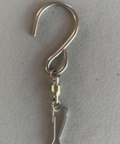 Kuuqa Swivel Hooks Clips for Hanging Wind Spinners Wind Chimes Crystal Twisters Party Supply(6 Pack) 18 61wfjRVZpPL