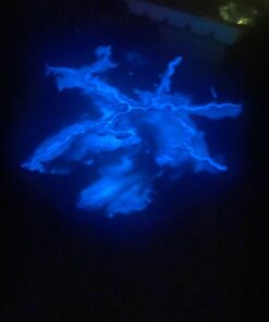 Neon Nights Fluorescent Glow in The Dark Powder, Safe, Long Lasting Non-Toxic Luminous Pigments for Epoxy Resin, Slime, Nails, Acrylic Paint, DIY Crafts, Neon Colored Paint Powder - Blue, 100g/3.5 oz Sky - Blue 29 61wg5dQH7BL