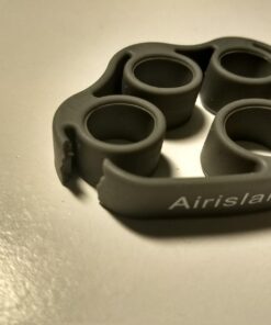 Airisland Finger Stretcher Hand Resistance Bands Hand Extensor Exerciser Finger Grip Strengthener Strength Trainer Gripper Set for Arthritis Carpal Tunnel Exercise Guitar and Rock Climbing 3pcs 27 61wij46kkHL