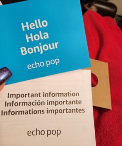 Introducing Echo Pop | Full sound compact smart speaker with Alexa | Charcoal Device only 30 61wiuwhin5L