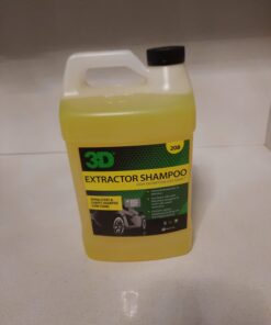3D Extractor Carpet Cleaner Shampoo for Machine Use - Upholstery Cleaner, Stain Remover & Odor Eliminator - Low Foam, No Residue Formula 1 Gallon 11 61wjPLkwFSL