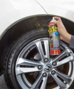 Flex Seal, 14 oz, 2-Pack, Black, Stop Leaks Instantly, Waterproof Rubber Spray On Sealant Coating, Perfect for Gutters, Wood, RV, Campers, Roof Repair, Skylights, Windows, and More 17 61wjjg6J vL