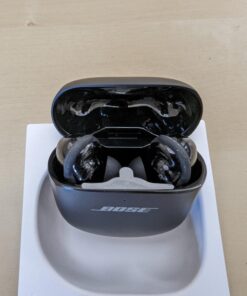 NEW Bose QuietComfort Ultra Wireless Noise Cancelling Earbuds, Bluetooth Earbuds with Spatial Audio and World-Class Noise Cancellation, Black 47 61wk86SgMJL