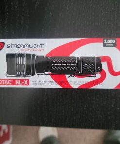 Streamlight 88065 ProTac HL-X 1000-Lumen Multi-Fuel Professional Tactical Flashlight, Includes CR123A Lithium Batteries and Holster, Black 28 61wkKqNpxlL