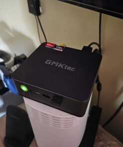 GMKtec K1 Mini Powerhouse Gaming Computer AMD Ryzen 7 6800H (8C/16T, 4.70Ghz), Mini Gaming PC 16GB DDR5+512GB M.2 2280 PCle SSD AMD Radeon 680M, Windows 11 Pro, WiFi 6, BT 5.2, DP, RJ45 2.5G AMD Ryzen 7 6800H 16GB+512GB 30 61wlHIKc5JL