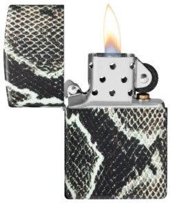 Zippo Animal Lighters 540 Color Black Snake Skin 10 61wlMlz AgL