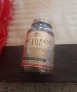 Solgar Zinc Citrate 30 mg, 100 Vegetable Capsules - Zinc for Healthy Skin, Taste & Vision - Immune System & Antioxidant Support - Citrate Form for Optimal Absorption - Non GMO, Vegan - 100 Servings 16 61wlq9fjGbL