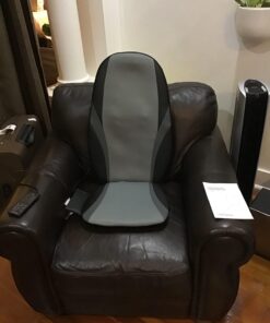 Snailax Shiatsu Massage Cushion with Heat Massage Chair Pad Kneading Back Massager for Home Office Seat use Black SL-256 35 61wmoeabkL