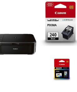 Canon PIXMA MG3620 Wireless All-In-One Color Inkjet Printer + PG-240 Black and CLI-241 Color Inks Printer + Ink Bundle