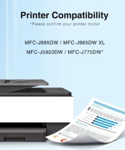 starink Compatible Ink Cartridge Replacement for Brother LC20e Color Work for MFC-J985DW MFC-J775DW MFC-J5920DW Printer(3 Cyan, 3 Magenta, 3 Yellow) 9-Pack 8 61wnNfeviNL