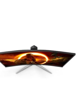 AOC C27G2Z 27" Curved Frameless Ultra-Fast Gaming Monitor, FHD 1080p, 0.5ms 240Hz, FreeSync, HDMI/DP/VGA, Height Adjustable, 3-Year Zero Dead Pixel Guarantee, Black, Xbox PS5 Switch 240Hz Low Latency 27" FHD Curved Screen 32 61wortSBSeL