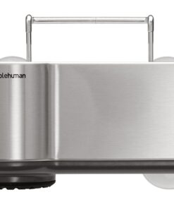 simplehuman Sink Caddy Sponge Holder, Brushed Stainless Steel Full-Size 21 61wp9qrjbUL