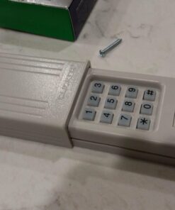 CHAMBERLAIN Clicker Keyless Entry KLIK2U-P2, Works with Chamberlain, LiftMaster, Craftsman, Genie and More, Security +2.0 Compatible Garage Door Opener Keypad, White 45 61wpvgNtitL