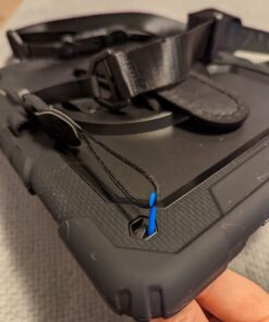 New iPad 9th/8th/7th Generation Case 2021/2020/2019 10.2 Inch with Tempered Glass Screen Protector & Pencil Holder | Rugged Protective Kids iPad 10.2 Case Cover w/Stand Hand Shoulder Strap |Black Black 50 61wqOv1K6L 1