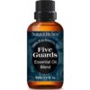 Natural Riches Five Guards Essential Oil Blend for Health Shield Aromatherapy with Clove Cinnamon Lemon Rosemary Eucalyptus Oil - 30ml 1 Fl Oz (Pack of 1) 33 61wsPNtJwWL