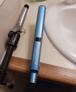 BaBylissPRO Nano Titanium Flat Iron Hair Straightener, 1" Digital Hair Straightener Iron for Professional Salon Results and All Hair Types 48 61wsqftseWL