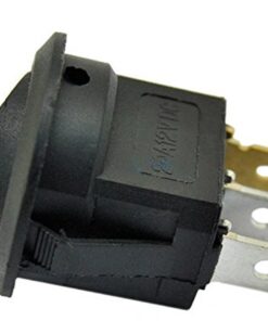 yueton 12pcs Car Truck Rocker Round Toggle LED Switch On-Off Control, Blue, Green, Yellow, Red 32 61wtWh2sEiL