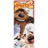 Unique Plastic The Secret Life of Pets Door Poster, 60" x 27", Multicolor 45 61wtdver4bL