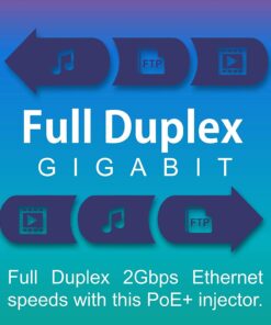TRENDnet Gigabit Power Over Ethernet Plus Injector, Converts Non-Poe Gigabit To Poe+ Or PoE Gigabit, Supplies PoE (15.4W) Or PoE+ (30W) Power Network Distances Up To 100M (328 ft.), Black, TPE-115GI 1 15 61wvcCahVRL