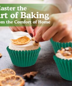 Regency Wraps Greaseproof Professional Grade Standard Baking Cups, Pack of 40, Green Solid 14 61wvs SelL