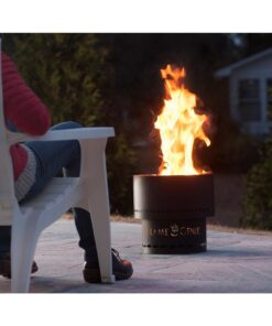 Portable Smokeless Wood Pellet Firepit - Flame Genie FG-16 Portable Fire Pit, Smoke-Free Wood Pellet Fire Pit, USA Made, Smokeless Fire Pits for Outside, 13.5" Diameter, Smokeless Firepit, Black 36 61wy UxeOTL