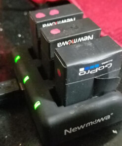 Newmowa AHDBT-302 1300mAh Replacement Battery (2-Pack) and Rapid 3-Channel Charger for GoPro Hero 3, GoPro Hero 3+, AHDBT-301, AHDBT-302 28 61wyBE0rGNL