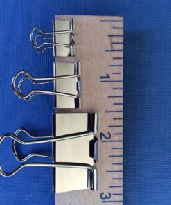Officemate Silver Binder Clips, Assorted Sizes, 30/Tub (31021) 35 61wySaF CHL