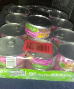 Purina Friskies Wet Cat Food Pate - 5.5 oz. Can Salmon Dinner 5.5 Ounce (Pack of 24) 38 61wzyzd07mL