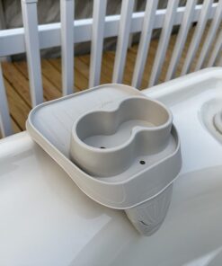 Intex PureSpa Cup Holder, Holds 2 Standard Size Beverage Containers and Refreshments 30 61x BrsTwvL