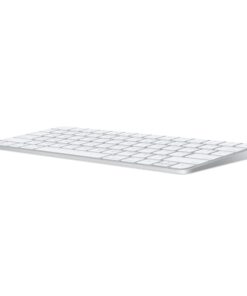 Apple Magic Keyboard: Wireless, Bluetooth, Rechargeable. Works with Mac, iPad, or iPhone; US English - White 18 61x06g wN9L