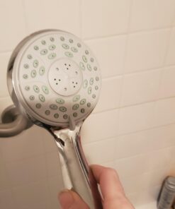 Aquadance by HotelSpa 24-Setting Slimline Showerhead and Hand Shower Combo 46 61x0mA8C6nL