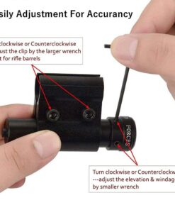 ADAFAZ Red/Green Sight Works for Bug & Fly Salt Gun 3.0/2.5/2.0, Fits Bug Salt Gun/Airsoft BB Pump Add-On Accessories Red Sight 15 61x1MFa iuL