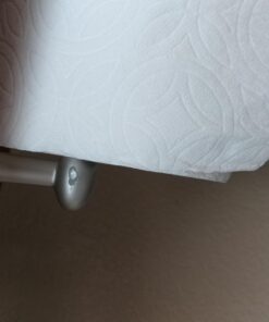 iDesign Orbinni Wall Mounted Metal Paper Towel Holder, Roll Organizer for Kitchen, Bathroom, Craft Room, Satin Silver Set of 1 28 61x1k8DiydL