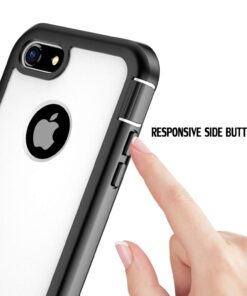 ImpactStrong iPhone 7/8 Case, Ultra Protective Case with Built-in Clear Screen Protector Full Body Cover for iPhone 7 2016 /iPhone 8 2017 (White) White 15 61x1qGR1ErL