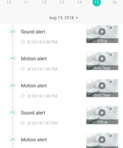 Wyze Cam 1080p Pan/Tilt/Zoom Wi-Fi Indoor Smart Home Camera with Night Vision, 2-Way Audio, Works with Alexa & the Google Assistant, White - WYZECP1 Wyze Cam Pan 50 61x1usPET0L