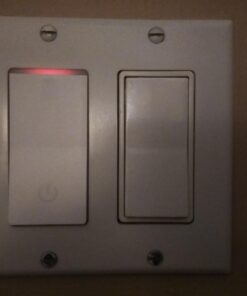 BN-LINK WiFi Smart in-Wall Light Switch, No Hub Required with Timer Function, White, Compatible with Alexa and Google Assistant, Neutral Wire Needed, 2.4 Ghz Network Only 1P-Smart Light Switch 24 61x3JuEr hL