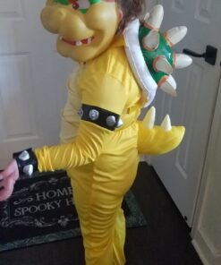 Disguise Bowser Deluxe Boys Costume Large (10-12) 31 61x3WezzqmL 1