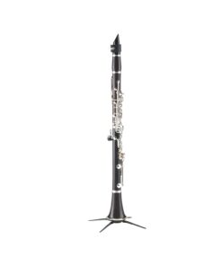 K&M König & Meyer 15222.000.55 Clarinet In-Bell Portable Stand - Lightweight with 4 Leg Folding Base - Fits A and B Clarinets - Stable Secure Base - Professional Grade - Made in Germany - Black 21 61x45dH6l7L