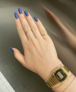 Casio Women's Vintage LA670WGA-1DF Daily Alarm Digital Gold-tone Watch 41 61x5DLpbRL