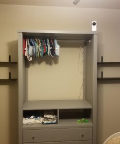 MHMYDZ 4 Pcs Black Steel Heavy Duty"L" Corner Brace Joint Angle Bracket Shelf Bracket Wall Hanging with Screws 125mmX75mm/5 InchX3 Inch Decorative Corner Brackets Joint Angle Bracket 4 Pack(Balck) 45 61x65wtISML